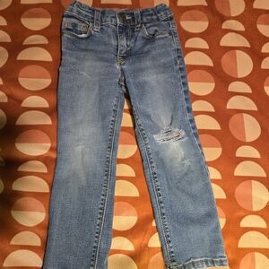 Old Navy Medium Wash Kids' Jeans with Knee Distress
